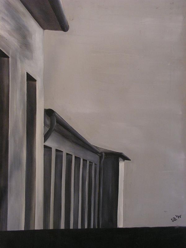 Blick aus Raum 211, 1976, Tempera-Leinen, 50x70.jpg